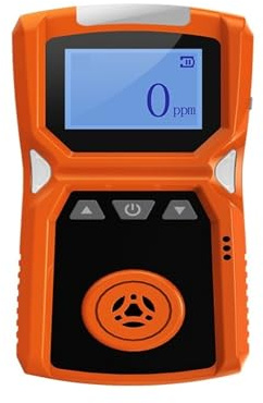 Detector de Gases Multiusos portátil con Pantalla LCD y Carga USB. Alarma Gas Combustible Ideal for el hogar, la Autocaravana Trabajo Alta sensibilidad para Laboratorio(EX-0-100LEL)