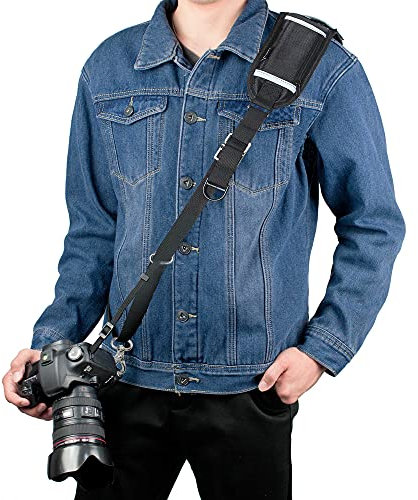 Sangle Appareil Photo, Sugelary Courroie appareils photo reflex pour DSLR SLR Canon Nikon Sony Olympus (F-3)