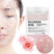 POZTL Masque en Poudre pour Soins du Visage, Masque en Gelée Hydratant avec Acide Hyaluronique, Poudre de Masque Hydro Peel-Off Professionnelle pour Combattre Les Ridules (Normal, Rose)