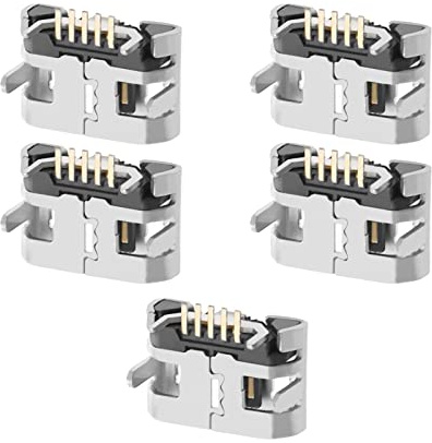 ECSiNG 5pcs Ports de Charge Micro USB Remplacement Compatible avec Lenovo Tab 2 A10-70F ZA00 Port de Charge Rechange de Connecteur de Station d'accueil Micro USB