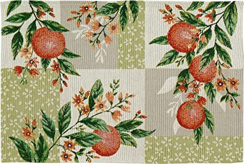 Sander - Gobelin Tischset/Platzset- Laranja - Orangen 32 x 48cm