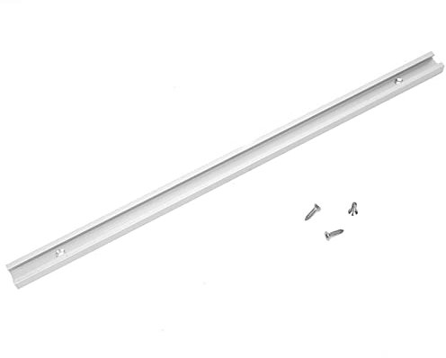 Lazyspace T-Nut-Gehrungsschiene aus Aluminiumlegierung, T-Schlitz, Gehrungsschiene, nicht porös, Gleitplatte für Tischsäge, Fräsen, Tisch, Holzbearbeitungswerkzeug