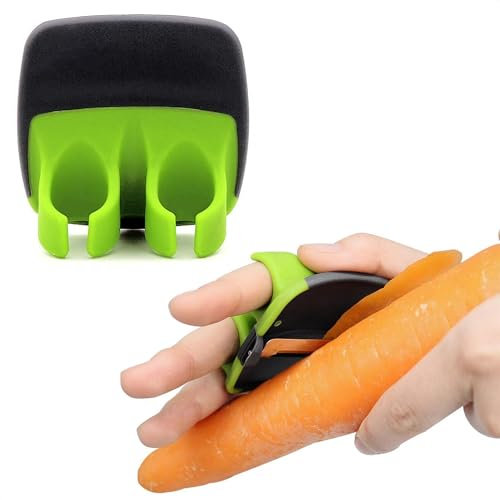 2 Pcs Finger Potato Peeler Set, Palm Peeler, Stainless Steel Blades