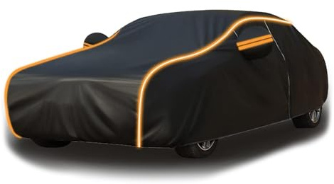 Auto Abdeckung Winter für Mercedes SLK 200 R171 R172, Abdeckplane Auto, wasserdichte und Atmungsaktive Autoabdeckung, Schutz Vor Staub und Schnee, Wärme und Isolierung