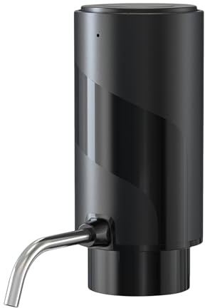 Aireador de vino eléctrico, dispensador automático de vino, decantador electrónico compacto, de aireación integrado, elegante diseño a prueba de fugas para los amantes del licor, fiestas en el