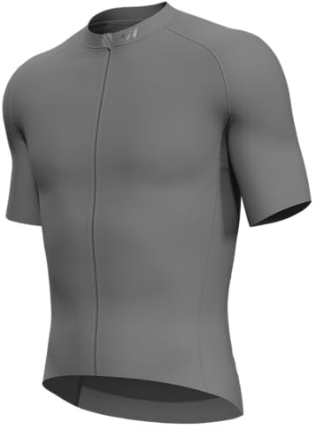 Lo.gas Radtrikot Herren Regular Fit | Rennrad Trikot mit durchgehendem Reißverschluss, 3 Taschen & Reflektorstreifen. Kühles Fahrradtrikot bietet Hautkomfort