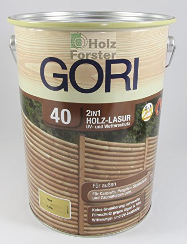 GORI 40 Holzlasur 2in1 - 5L (7808 Nussbaum)
