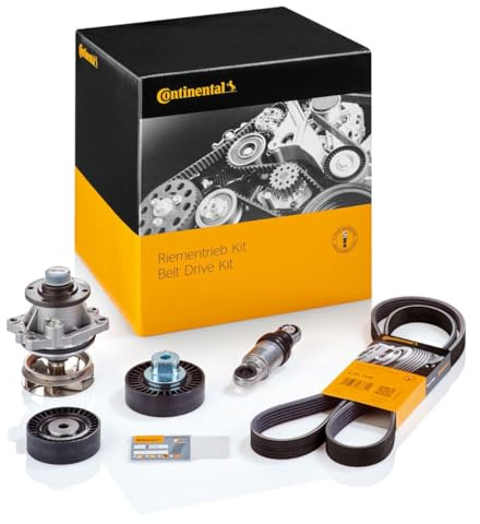 CONTITECH CT607WP1 Wasserpumpe + Zahnriemensatz Zähnezahl: 108 17 mm Kompatibel mit PEUGEOT 206 Schrägheck 2A/C 307 3A/C 307 SW 3H, CITROËN Berlingo/Berlingo First MF, GJK, GFK