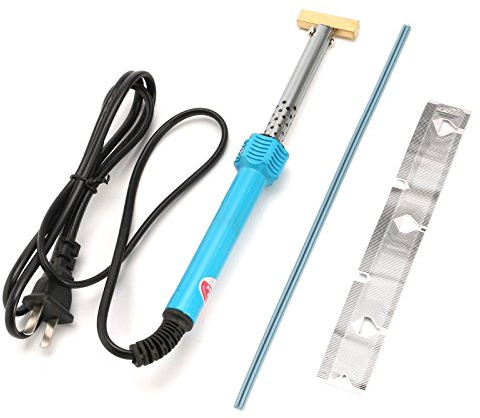 C-FUNN 40W Lötkolben Mit T-Tip Adapter Kopf Und Gummikabel Eisen Löten Werkzeugsatz