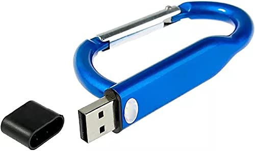 PENDRIVE CHIAVETTA USB 3.0 MOSCHETTONE GANCIO ARGENTO 32GB MEMORIA A09 | PENDRIVE CHIAVETTA USB 3.0 MOSCHETTONE GANCIO 32 64 128 256 GB MEMORIA A09 (Argento, 32GB)
