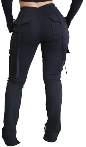 DINGANG Velvet Cargo Stack Legging Women High Waisted Pants Pant for Girl Running Jogger Plus Size Slim Fit Fashion 2026
