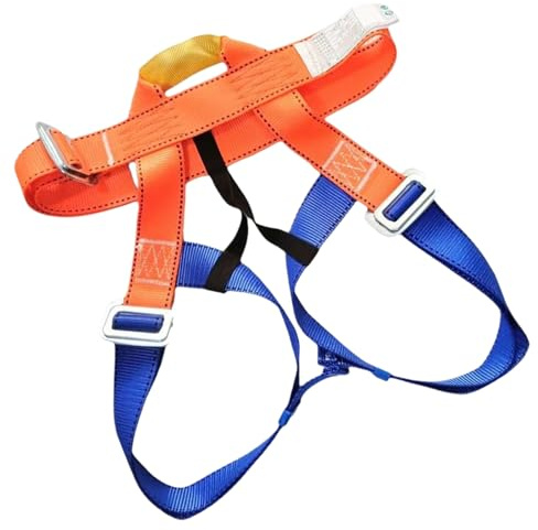 Arnés de escalada Hombres - Arnés de escalada | Halfty Body Climbing Safety Sheet | Rappelling Entrenamiento al aire libre Cinturón de medio cuerpo de escalada | Rescate de incendios Correa de la cint
