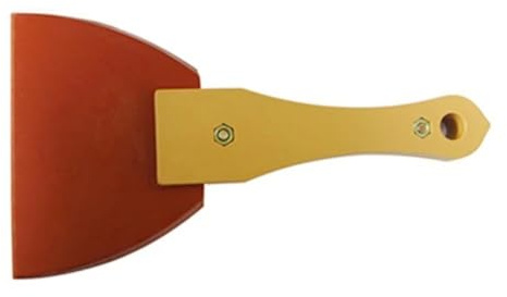 Herramienta de goma resistente de la masilla, mango de goma del ABS de la espátula, para la instalación del papel pintado de la pintura que spackling material extendiendo