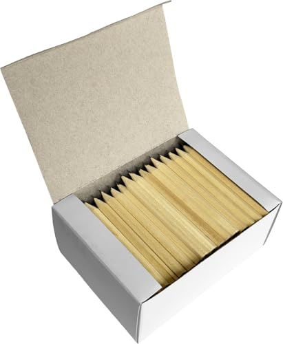 Officely Wooden Half Pencils, (Wooden, 144, count)
