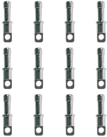 drburpily Aluminium Ersatzteile, Stangenendstopfen, kompatibel mit 85 mm Zeltstangen, leichte Reparaturlösung für Camping, Ersatzendstopfen, Ersatzfüße für Zeltstangen