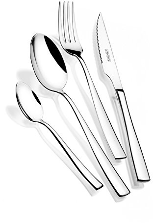 MONIX Siena | Set cubiertos 16 piezas, con cuchillo chuletero