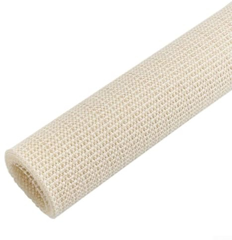 Halkfritt baslager för mattor för att förbättra säkerheten och minska tripprisker på hårda golv och sängar 40 cm x 60 cm storlek (1 st vit)