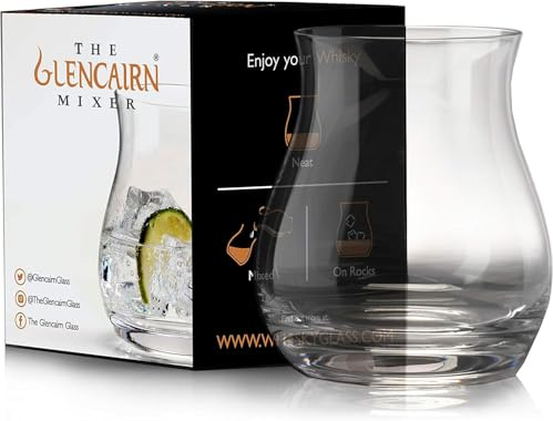 GLENCAIRN Whiskey and Gin Mixer Glass in Gift Carton, Set of 2