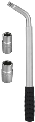 Sumex 2707088 Verlängerter Kreuzschlüssel, 17 mm / 19 mm / 21 mm / 23 mm