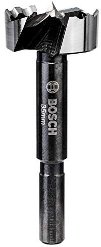 Bosch Professional 1x Forstnerbohrer (für Holz, Ø 35 mm, Länge 90 mm, Zubehör Bohrmaschine)