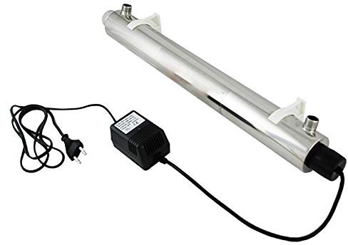 CGOLDENWALL SSE-5345 Stérilisateur à eau ultraviolette 2 GPM Purificateur d'eau UV 16 W CE, RoHS pour purification d'eau