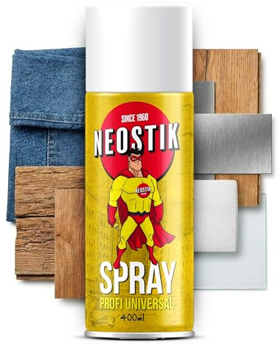 Colla Spray Multiuso Permanente Per Tessuto Cielo Auto, Asciugatura Immediata, Resistente alle Basse e Alte Temperature, Utilizzabile Per Qualsiasi Materiale, Bomboletta spray ALTA QUALITA' 400ML (2)