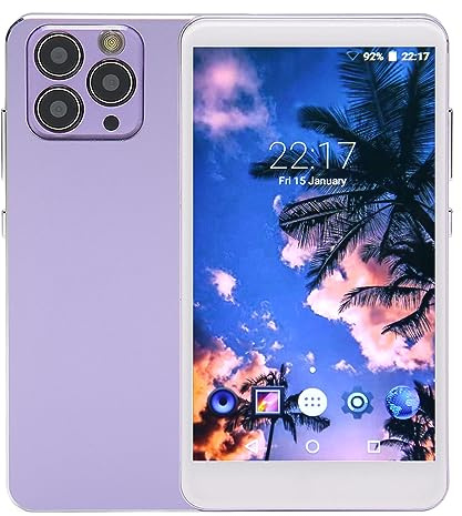 GOWENIC Lettore MP4 WiFi, MP3 con Schermo Full Touch da 5 Pollici, Fotocamera HD, Bluetooth, Viola