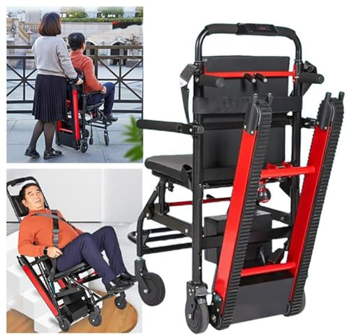 Rollstuhl Faltbar Leicht,Treppensteiger,Treppenlift,Treppensteiger Elektrisch,Elektrischer Treppenlift Stuhl,Rollstuhl Elektrisch Faltbar,Für Ältere Menschen Mit Behinderungen A