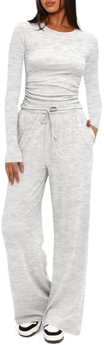 Darong 2-teiliges Lounge-Set für Damen, abgestimmtes Outfit, Reise-Outfit für Herbst 2026