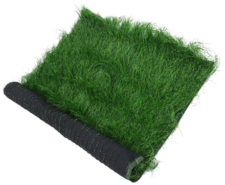 HOLIDYOYO Tuiles De Toit Synthétique Décoration Artificielle Tapis De Gazon Réaliste Pour Intérieur Et Extérieur Revêtement De Synthétique Pour Jardin Et Espace Extérieur