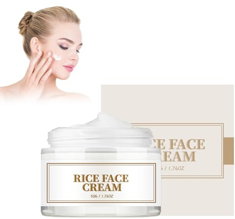 Ris ansiktskräm, anti-aging fuktgivande ansiktskräm anti-aging kräm anti-aging ris blekande kräm med ris extrakt, ger näring åt huden
