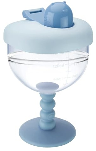 Wine Sippy Cup For Kids - 6oz Children's Goblet Mug, 6 Oz Kids Tally With Lid, Leak-Proof Travel Sippy Cup,for Boys Girls Age Over 12 Months Home Indoor Outdoor Party Birthday