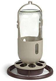 Beeztees 15887 Volierentraenke mit Glasflasche