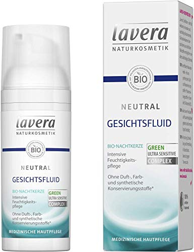 Lavera Gesichtsfluid Neutral Bio-Nachtkerze 3 x 50 ml