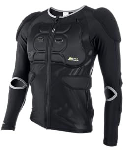 O'NEAL | Protektoren-Jacke | Kinder | Motocross Enduro Motorrad | 4-Wege-Stretch-Mesh/Lycra, mit Polyurethan-Schaum, Polsterung aus Bioschaumstoff | BP Protektor Youth Jacket | Schwarz | Größe L