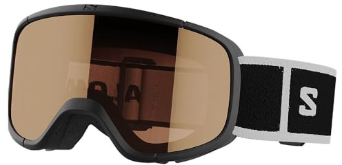 Salomon Lumi Access, Occhiali Sci Snowboard Bambini: Calzata e Comfort adatti ai Bambini, Più Comfort per gli Occhi, e Durabilità, Nero, Senza Taglia