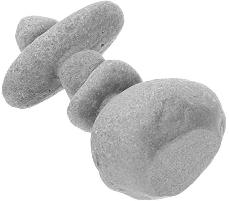 HONMEET Rockery Stones Micro Landscape Accessory for Fish Tank Decoration Smooth Surface and Realistic Appearance Sturdy and Detail Design for Garden and Aquarium Ornamental Display