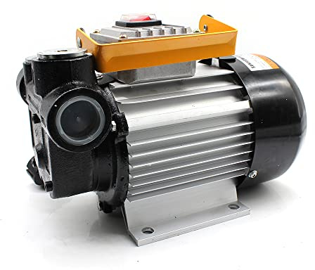 550W Dieselpumpe | 60L/min Fasspumpe | Selbstansaugende Heizölpumpe | 230V | Neue 550 Watt Pumpe