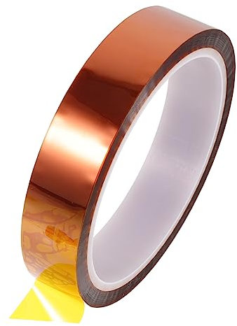 GARVALON Hitzebeständiges Klebeband Für Elektronik Und Hohe Temperaturen Professionelles Thermoband Mit Spulenversorgung Isolierend Und Verschleißfest