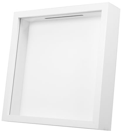 Luxshiny Marco De Exhibición De Colección De Almacenamiento Para Recuerdos De Viaje Cajas De Recuerdos y Boletos Elegante Decoración De Escritorio Hogar