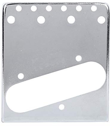 aqxreight Bridge Plate for Electric Guitar Accessories Sturdy Design Custom Fit for Telecaster 6 String Guitar Performance