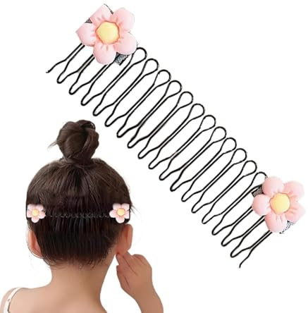 Comb Hair Clip Flower Styling Barrettes Accessories | Side Combs Barrettes for Girls Commuting Party Daily Gathering Travel Camping Vacation