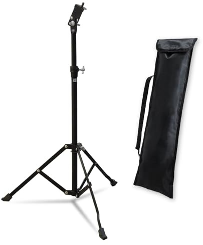 keepdrum DPS Drum Practice Pad Stand Übungspad-Ständer Stativ mit Tasche