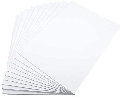 House of Card & Paper A3-Karton, 220 g/m², Weiß, 50 Blatt