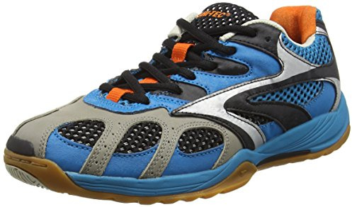 Hi-Tec Homme Ad Pro Elite Chaussures de Fitness, Bleu (Electric/Black/Orange 031), 47 EU