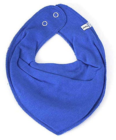 Pippi Baby Halstuch Lätzchen Dreieckstuch Biobaumwolle UNI (royalblau)