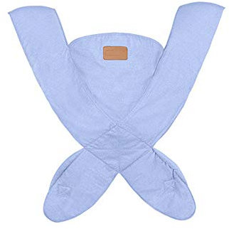 Neugeborenen Babytrage Ergonomische Babytragetasch Rucksack Känguru Tragbar Kindertrage Infant Hipseat Kleinkind Wrap Für Baby Reise,Light Blue