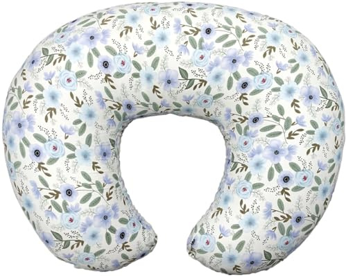 x-vesolje Nursing Pillow, Breastfeeding Pillow with Removable Cover, Ergonomic Breast Feeding Pillow, Baby Feeding Support Pillow for Mom Easier Breastfeeding- Original Size/Leaves