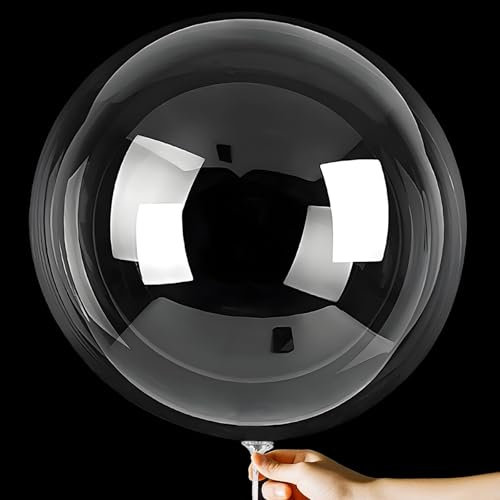 BoboTrasparenti Bobo di Compleanno, Palloncini Bolle, Palloncino