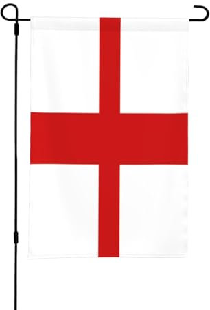 Bandiera Inglese, 30,5 x 45,7 cm, bandiera decorativa su entrambi i lati, ideale per patio, camera da letto, giardino